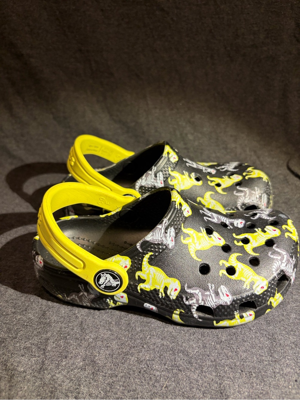 Toddler Iconic Crocs Comfort Dinosaur - C9